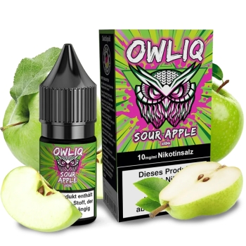 OWLIQ Nikotinsalz - Sour Apple