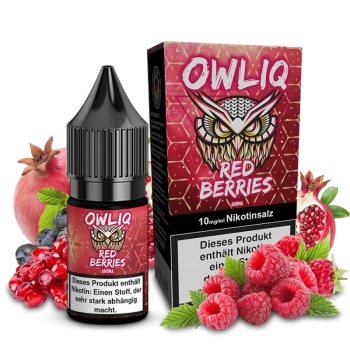 OWLIQ Nikotinsalz - Red Berries
