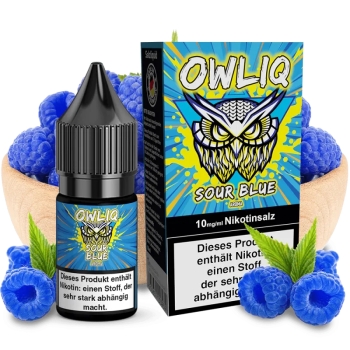 OWLIQ Nikotinsalz - Sour Blue