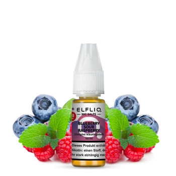 Elfliq - Blueberry Sour Raspberry