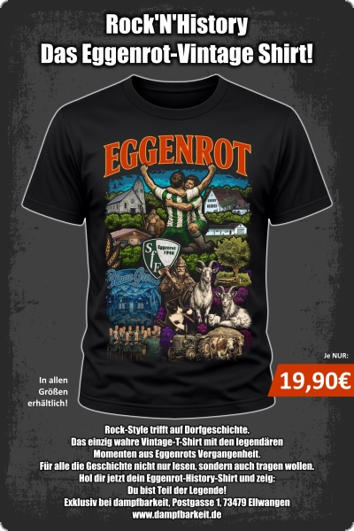Eggenrot Vintage-Shirt