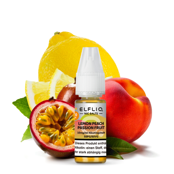 Elfliq - Lemon Peach Passion Fruit